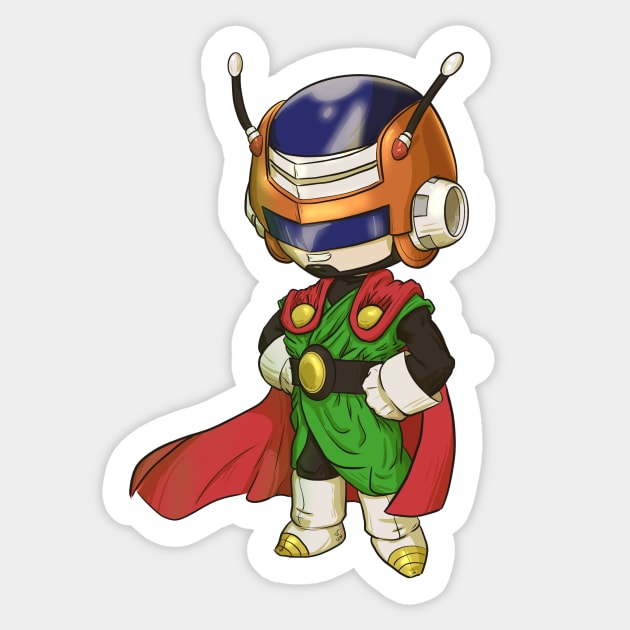 Chibi Great Saiyaman Sticker by ideo